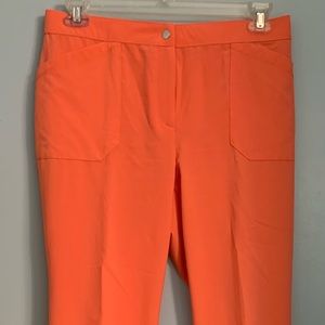 Weekends by Chico’s Orange crop pants Sz 1.5 (10)